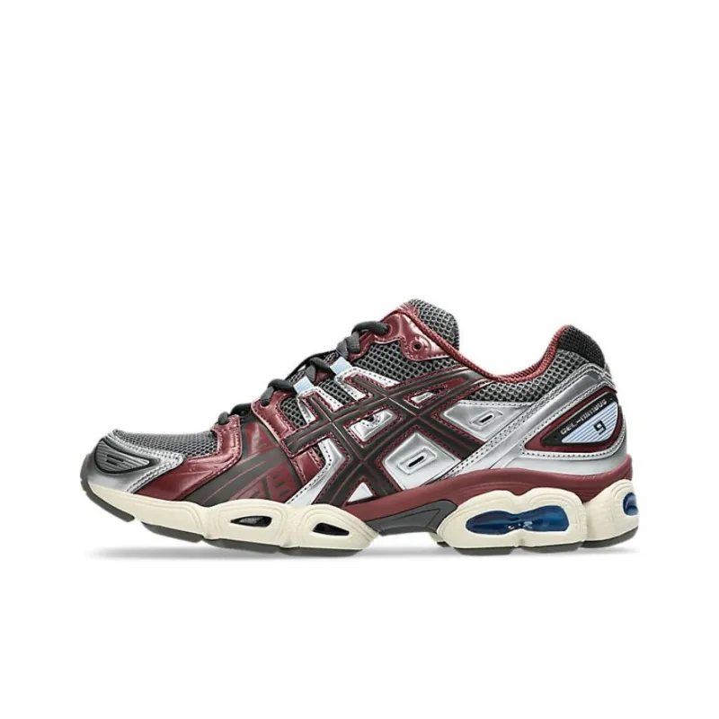 Asics Gel Nimbus 9 Truffle Grey Dark Cherry-0