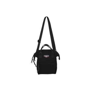 OUZIHUANG Nylon Double Shoulder Bag, Crossbody Bag, Handbag Regular Unisex Black/Green/Pink/Purple/White