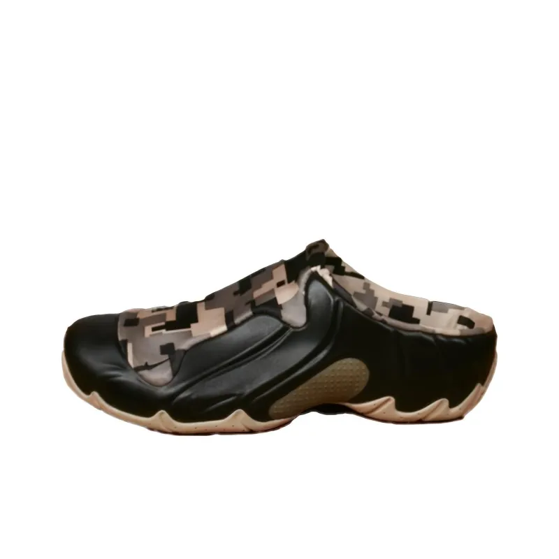 Nike Flightposite Wrap toe Slippers Unisex Black Brown-0