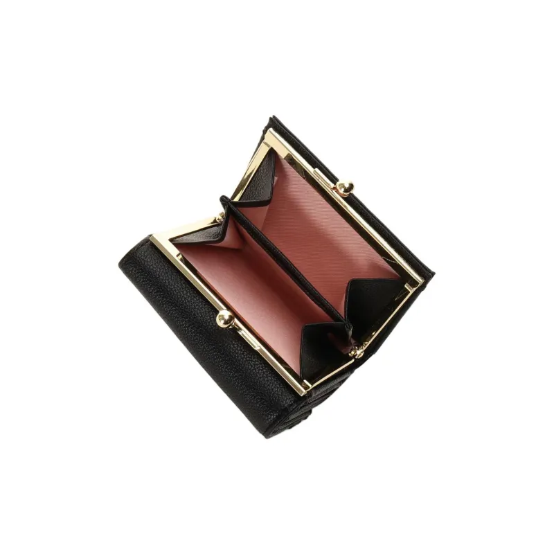 SAMANTHA THAVASA Synthetic Leather Wallet Women's Black-4