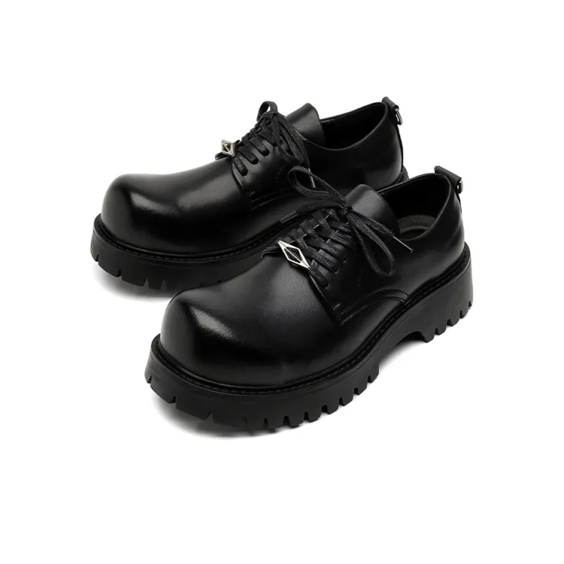 Lady's House Dress Shoes Men's Black-2