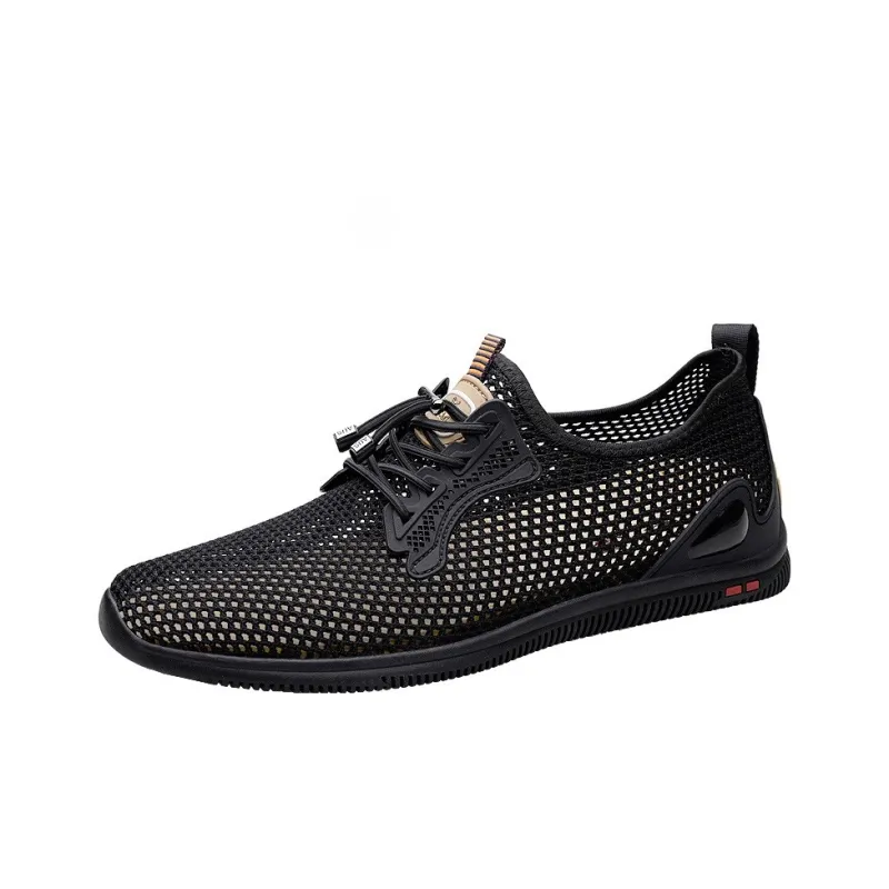 AUSFAMDS Anti-Slip Wear-Resistant Breathable Quick Dry Low-Top Casual Shoes Men's-0