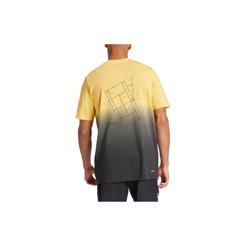 Adidas Regular T Shirt Men's Bright Yellow-1