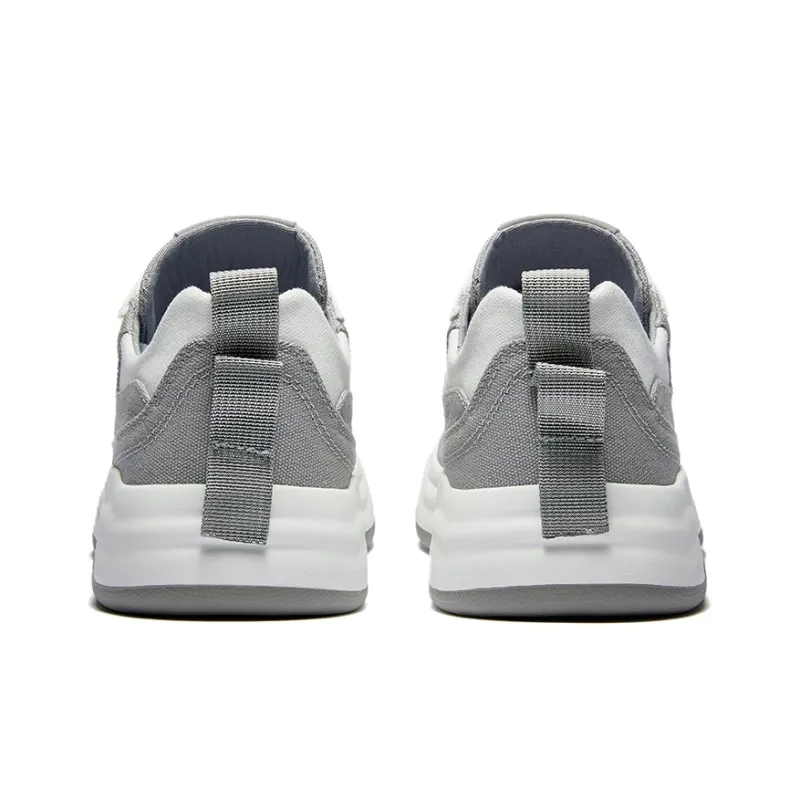 JIPIAO Low Top Canvas Shoes Unisex Gray White Please Order One Size Down-4