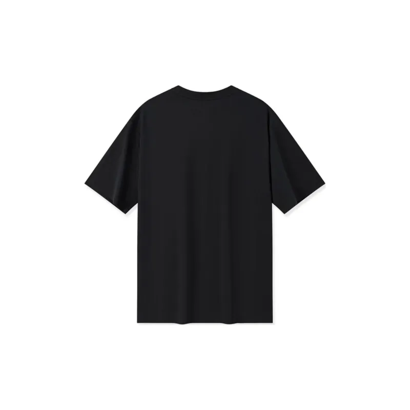 XTEP Vitality Series T Shirt Unisex Jet Black-1