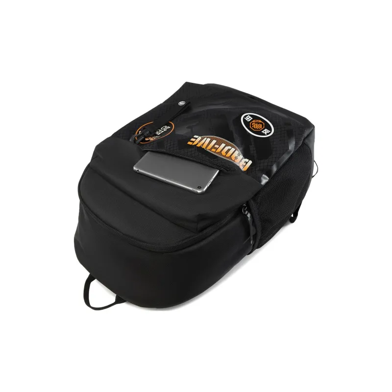 LiNing Polyester Student Backpack Unisex Black-5