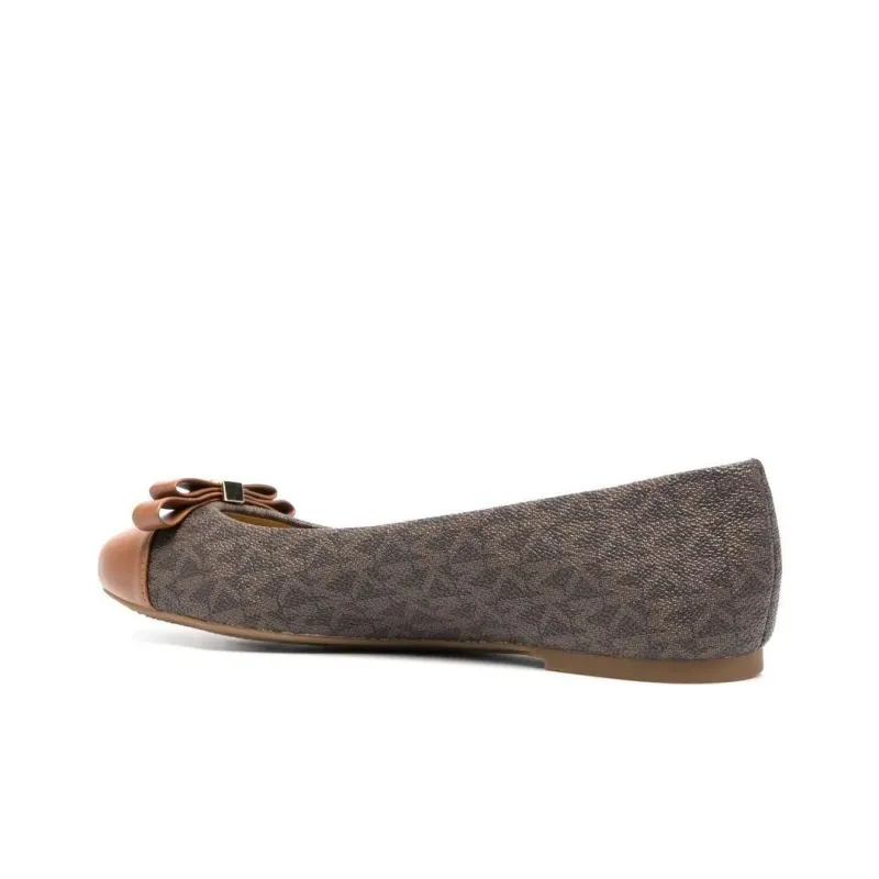 Michael Michael Kors Andrea Monogram Print Ballerinas-4