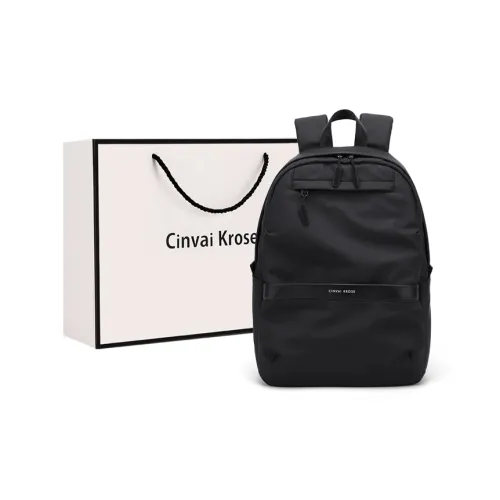 CinvaiKrose Fabric Backpack Medium Size Men's Black