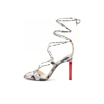 The Attico Adele Ankle-Strap Sandals Women's