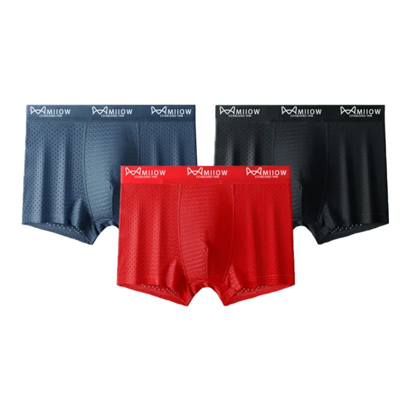 MIIOW Underpants Men's Combo Set-4