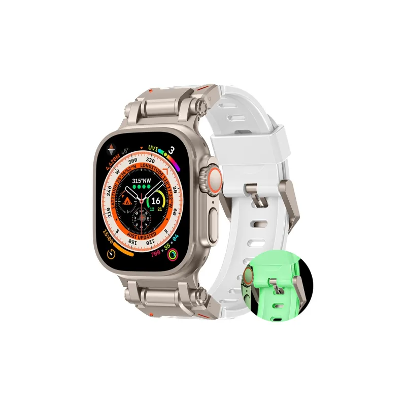 Yu Qing Apple Compatibility Watch Band Fluoroelastomer Material-0