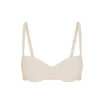 SKIMS FITS EVERYBODY LACE BALCONETTE BRA Bra Women's STONE/Stone Color