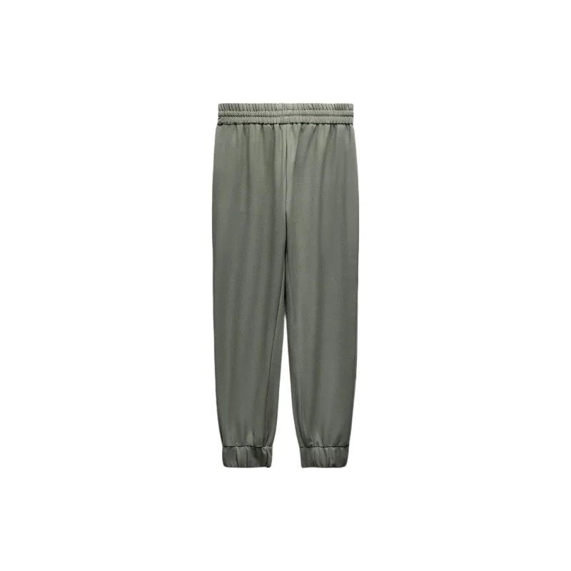 ZARA Casual Pants Women's Khaki-1