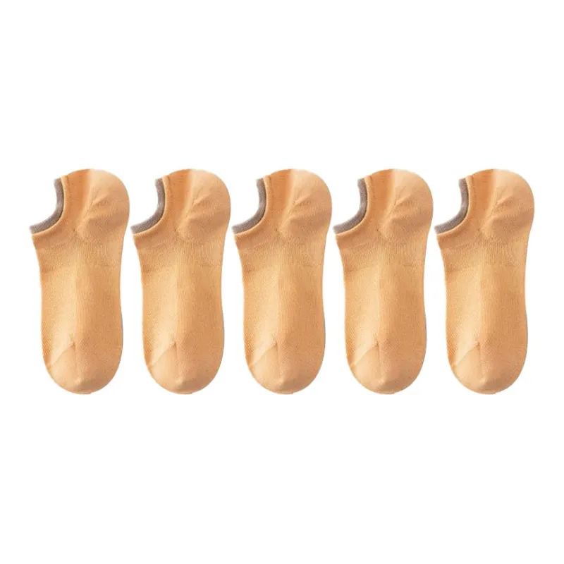 MIIOW No-Show Socks Women's 5 Pack-13