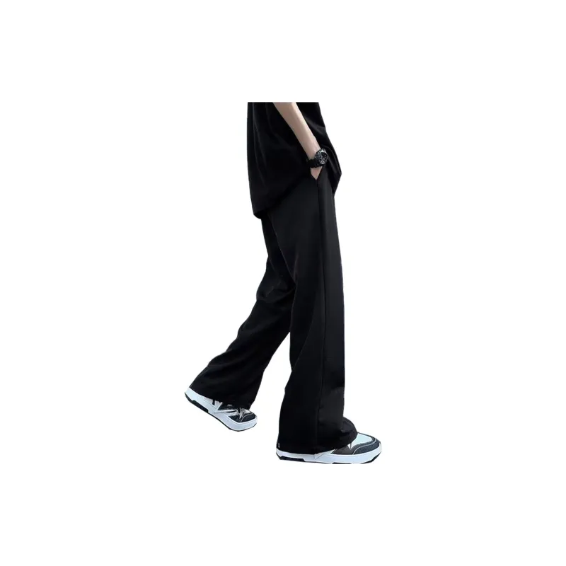 AMANDA BY Casual Pants Unisex Black-1