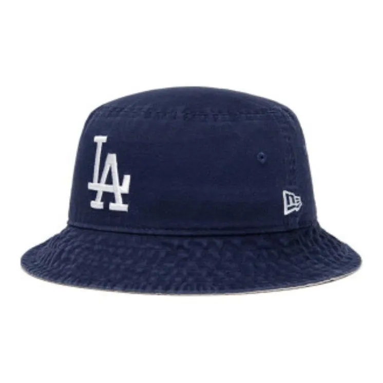 New Era Cotton Bucket Hats Unisex Blue-1