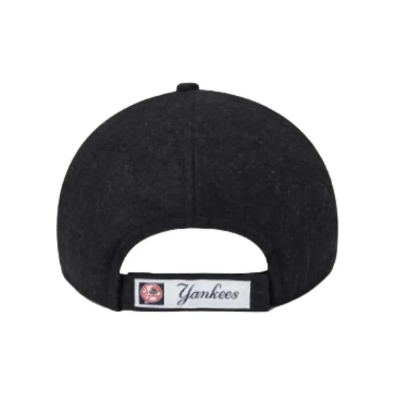 New Era Sheep Wool Viscose Fibers Cotton Polypropylene Polyester Baseball Caps Unisex Black-2