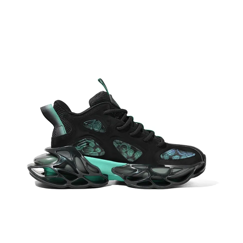 DAFK Height Increasing Slip-Resistant High-Top Chunky Sneakers Men's-8