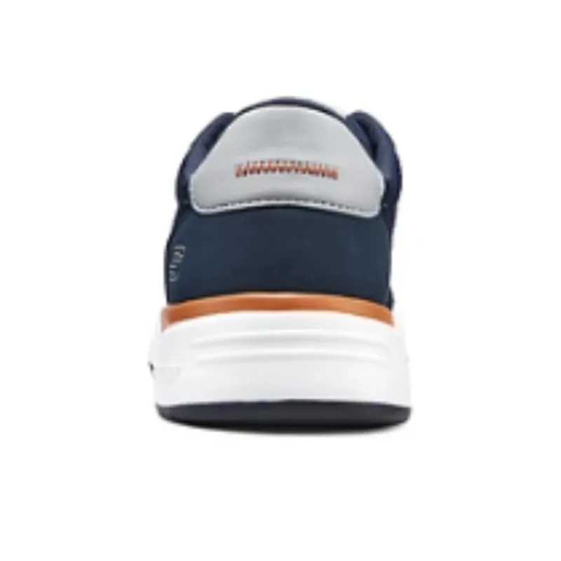Skechers Cushioning Support Low Top Skateboard Shoes Men's Blue-3