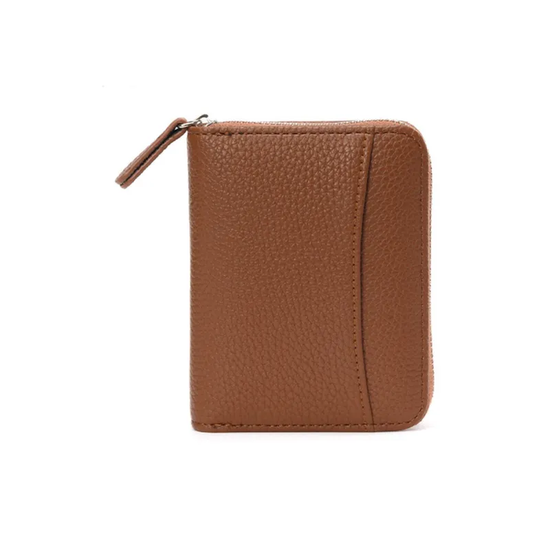 HAWA PU Card Holder Regular Unisex Black/Brown/Green/Red/Apricot/Blue/Gray/Purple-1