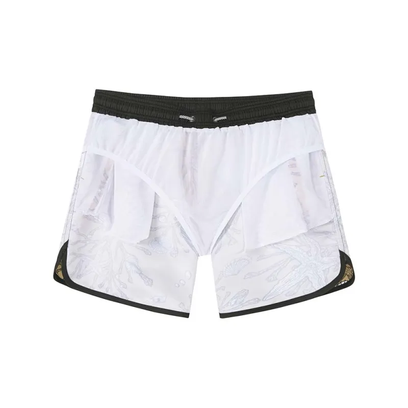 SURFCUZ Beach Shorts Men's Black/Yellow Shell-1