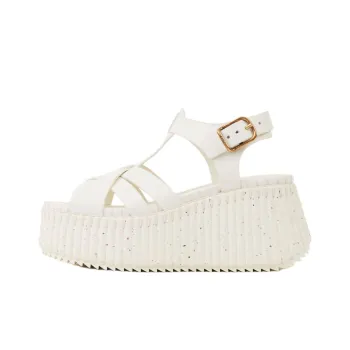 Chloé Nama Wedge Sandals Women's