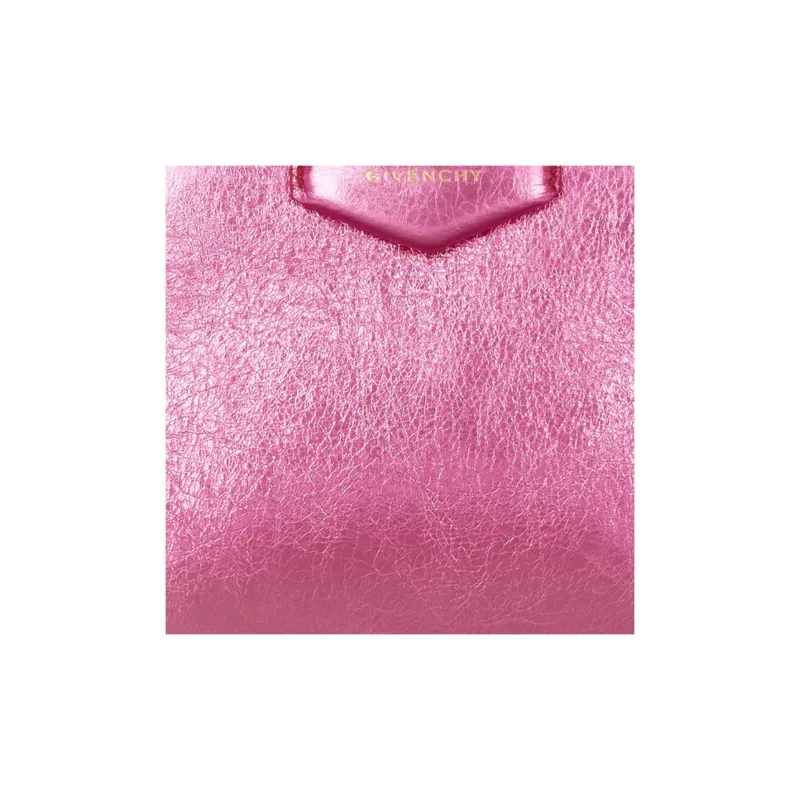 Givenchy Lambskin Shoulder Bag, Crossbody Bag, Handbag Extra Small Women's Raspberry-4