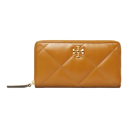 TORY BURCH Kira Nappa Leather Wallet Women's Tan