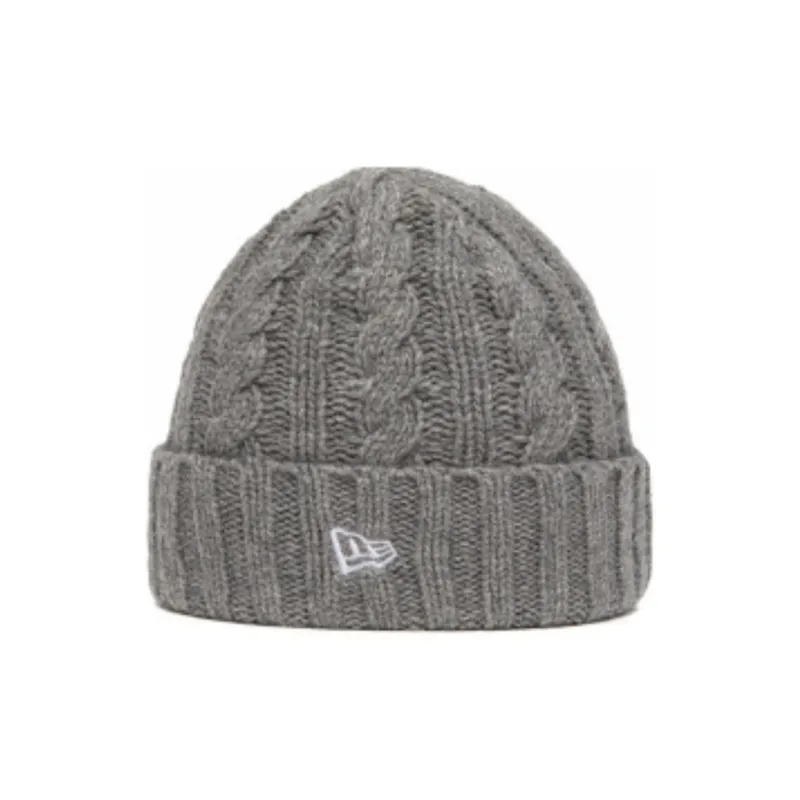 New Era Sheep Wool Beanies Unisex Gray-0