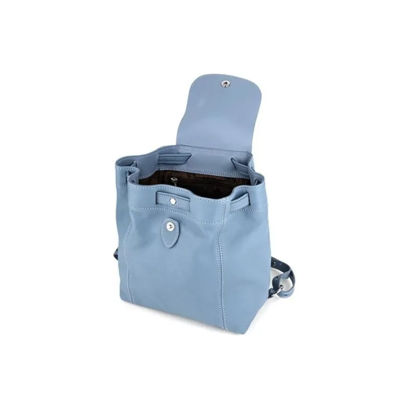 LONGCHAMP Le Pliage City Canvas Backpack Extra Small Women's Light Blue-3