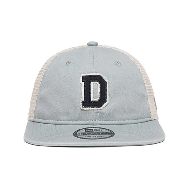 New Era Polyester Cotton Viscose Baseball Caps Unisex Gray-1