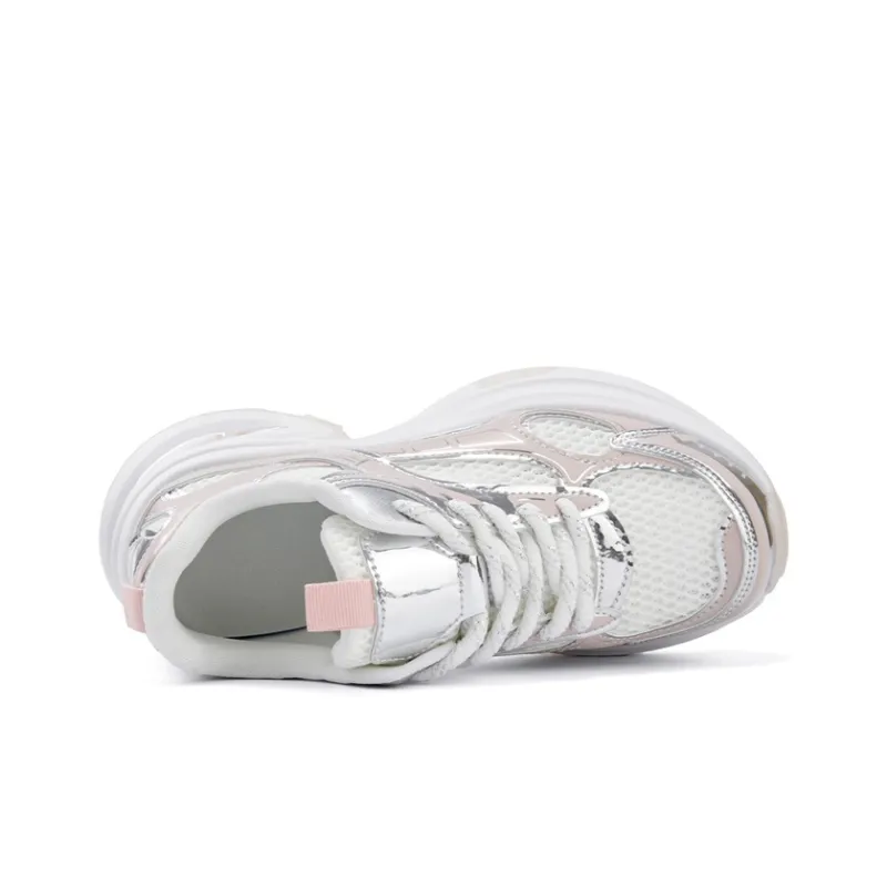 La Chapelle Anti-Slip And Wear-Resistant Lightweight Low-Top Chunky Sneakers Women's-2