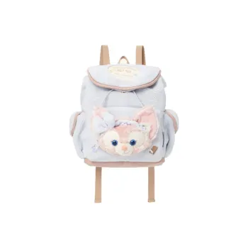 Disney Duffy Is Lazy With His Friends Fabric Backpack Women's Light Blue & Light Pink