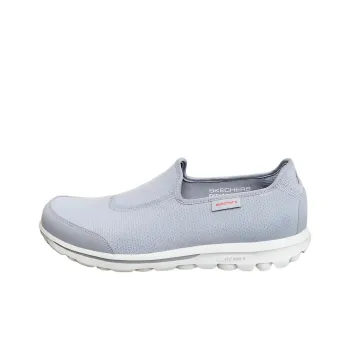 Skechers Go Walk Classic Slip Resistant Breathable Low Top Casual Shoes Men's Light Gray