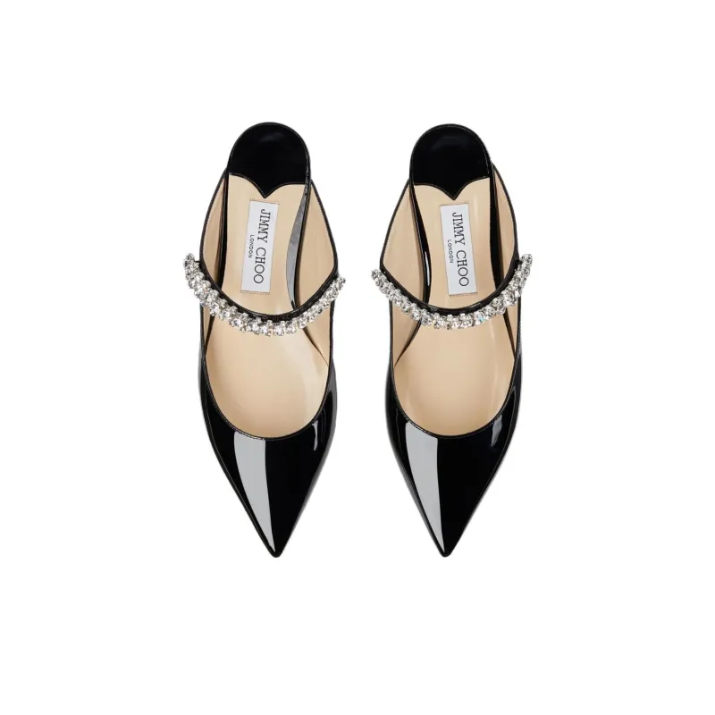 Jimmy Choo Bing Crystal embellished Pointed Flats-2