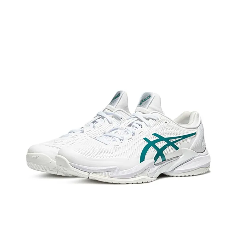 Asics Court Ff 3 Novak White Pitch Green-2
