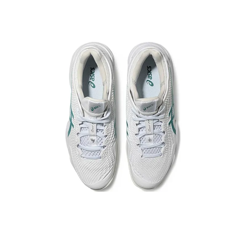 Asics Court Ff 3 Novak White Pitch Green-3