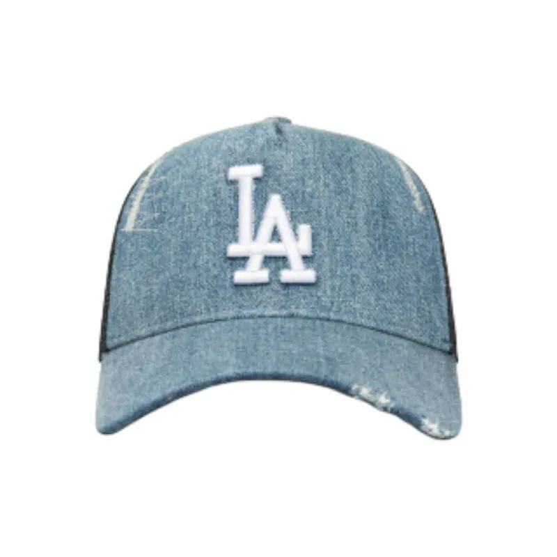New Era Cotton Baseball Caps Unisex Denim-2