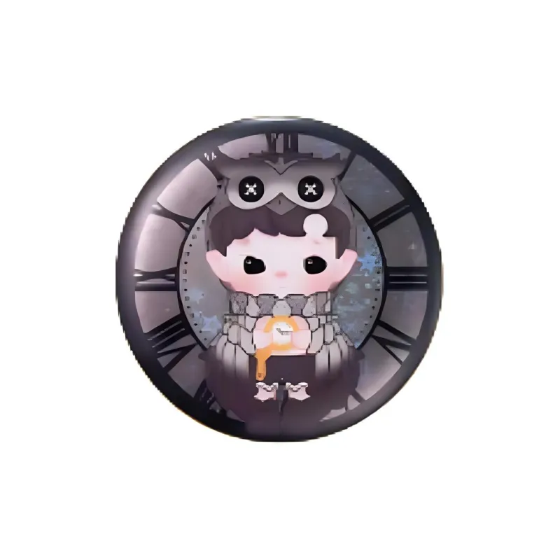 POP MART Forest Adventure Collection Tinplate Badge Blind Box Products Single Mystery Box/Full Box 12 Pcs-12