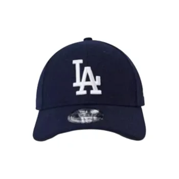 New Era Sheep Wool, Viscose, Fibers, Cotton, Polypropylene, Polyester Baseball Caps Unisex Navy Blue
