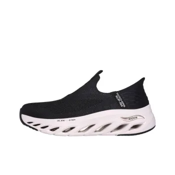 Skechers ARCH FIT GLIDE-STEP TRAIL Anti-Slip And Wear-Resistant Breathable Low-Top Casual Shoes Women's Black