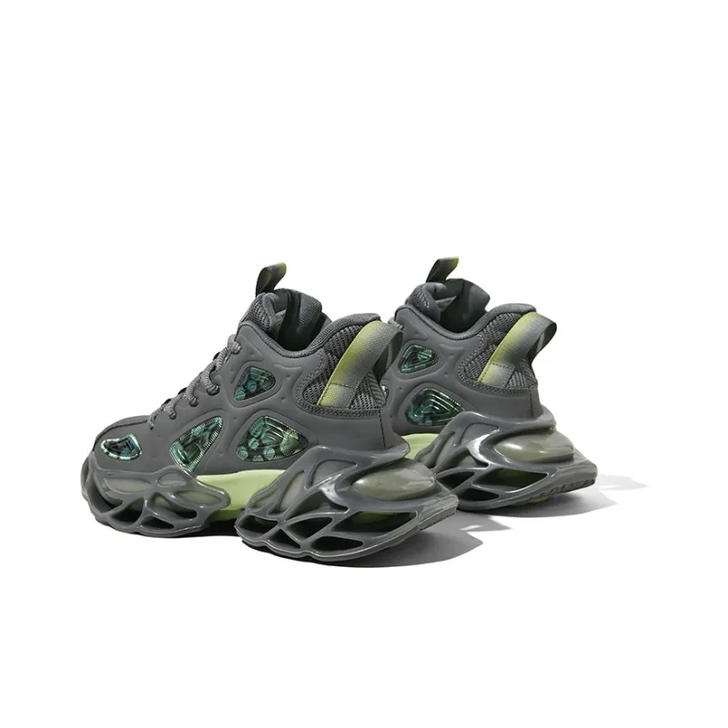 DAFK Height Increasing Slip-Resistant High-Top Chunky Sneakers Men's-4