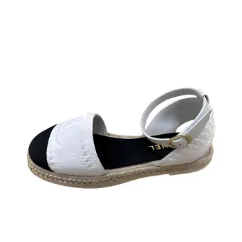 CHANEL Casual Single Shoes Women's White