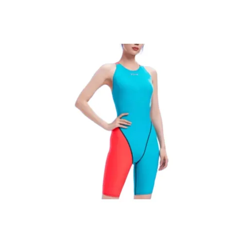 ZOKE One-Piece Swimsuits Women's Lake Green With Red