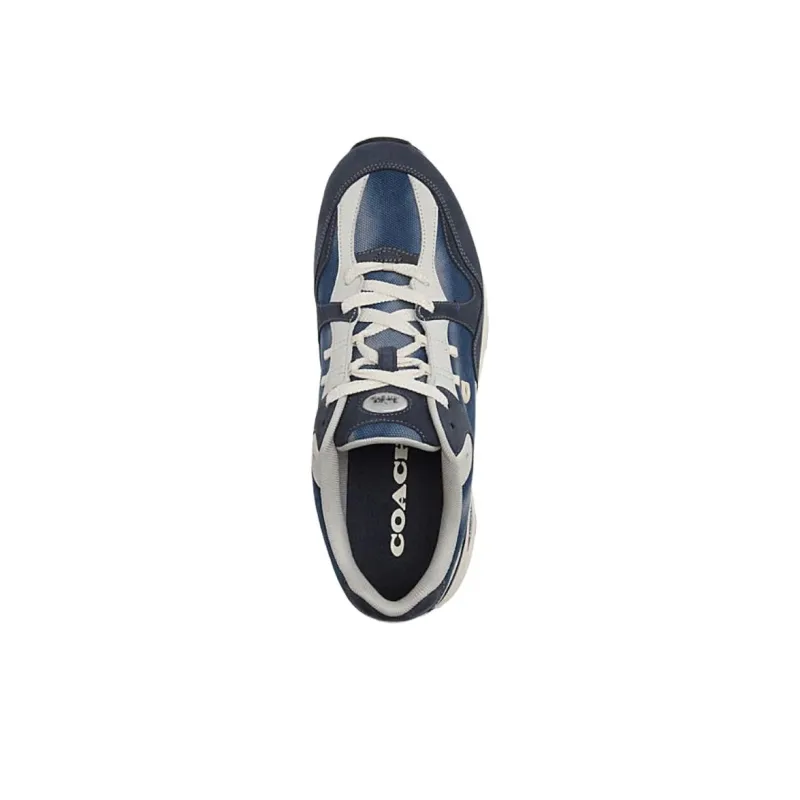 COACH Low-Top Casual Shoes Men's Midnight Blue-3