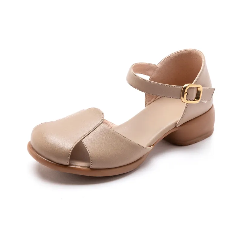 Conley Bird Rubber Sole Abrasion Resistant Slip Resistant Wrap toe Slippers Women's-25