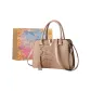 Khaki+Shopping Bag