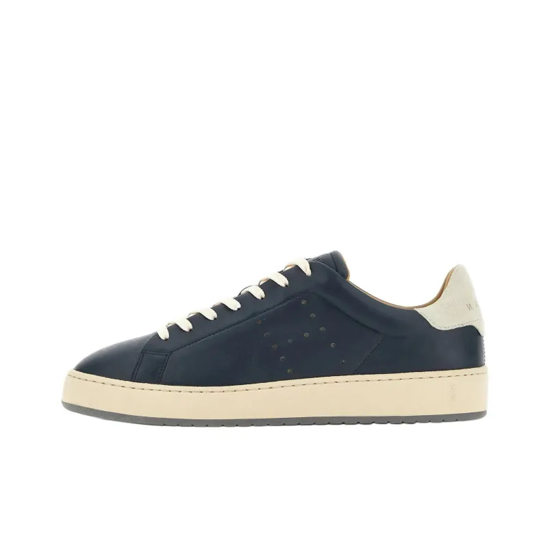 HOGAN Round Toe Lace Up Sneakers-0