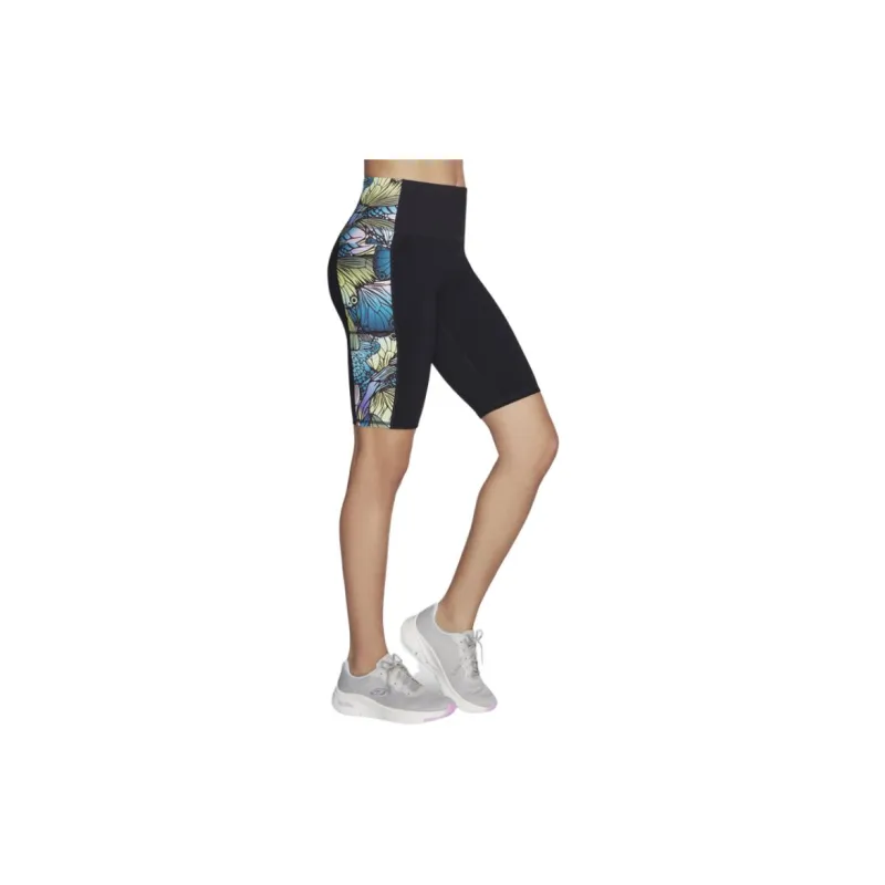 Skechers GO WALK Butterfly Shadow Cycling Pants Women's Purple-2