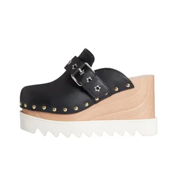 Stella McCartney Elyse Closed Toe Slippers Women's Black